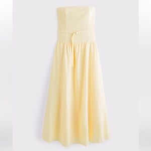 Elegant Yellow Women's Skirt